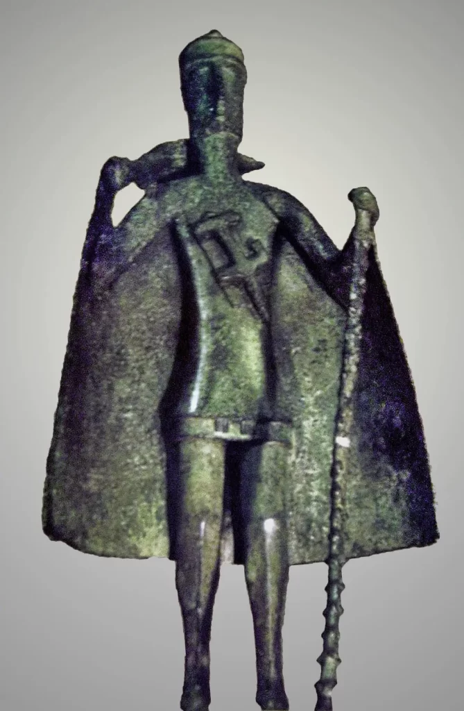 Bronzetto nuragico guerriero sardo Shardana