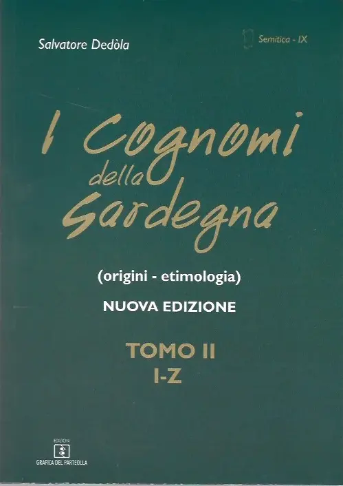 Salvatore Dedola - Cognomi2